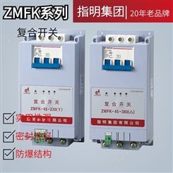指明 分相补偿电容投切开关ZMFK-K-30-250(Y)分补电容投切复合开关带C45断路器