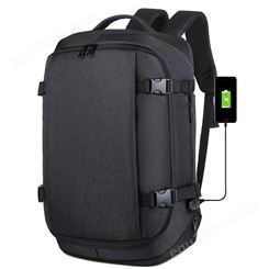 男士双肩包耐磨商务旅行包15.6寸电脑包大容量休闲包