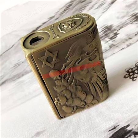 仿古欧式风格金属合金铜烟盒定制做金属镂空打火机外壳浮雕花可印logo