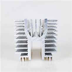 东莞铝型材散热器CNC加工 异形变频散热器 新思特铝制品精加工