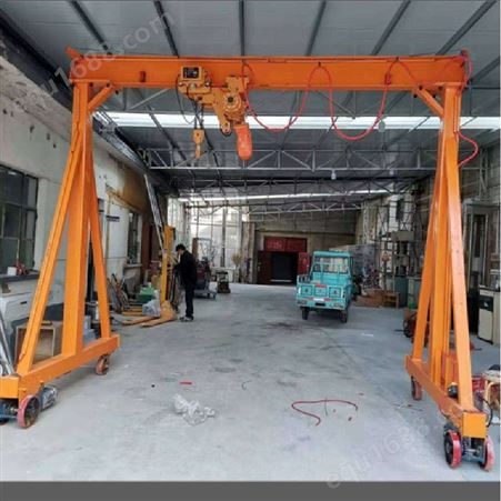 安徽地区厂家供应 1吨 3吨 5吨 简易龙门吊龙门架  可转向龙门吊