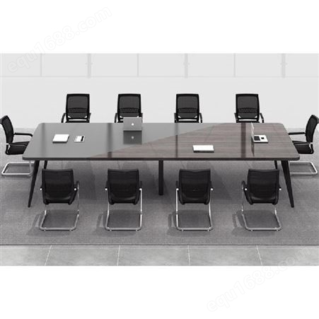 昆明办公家具 会议桌定做 大小型培训洽谈桌 长方形拼接桌椅组合