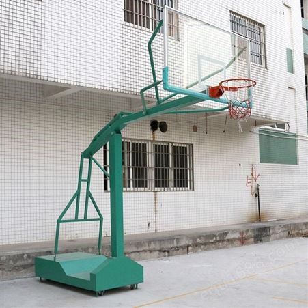 六盘水市 可移动式篮球架 标准正规篮球场画线