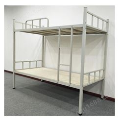 宿舍双层床定做  上下铺铁床定制 双人铁床厂家 铁架床可以按照客户要求定做